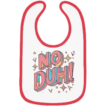 Discover No Duh 80s Eighties Bibs