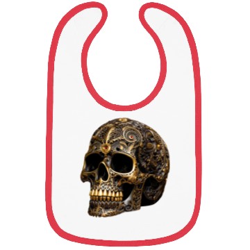 Discover Golden Skull Bibs
