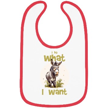Discover I do what I want - donkey Bibs