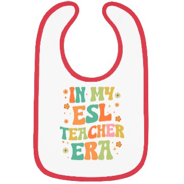 Discover English Second Language Teach Teaching ESL Teacher Bibs