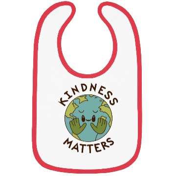 Discover Kindness Matters Eath be Kind Bibs