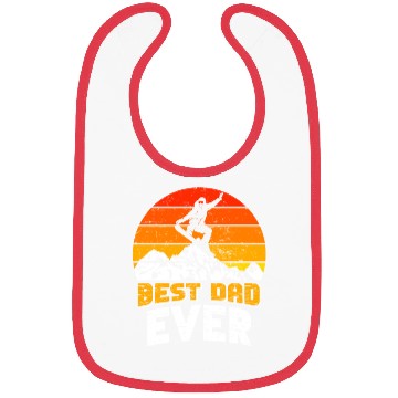 Discover Snowboarder Best Dad Ever Snowboarding Freestyle Bibs
