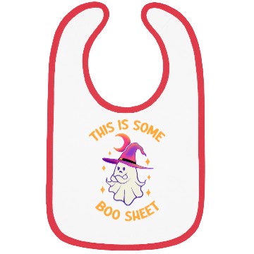 Discover This Is Some Boo Sheet Halloween Ghost Funny Bibs