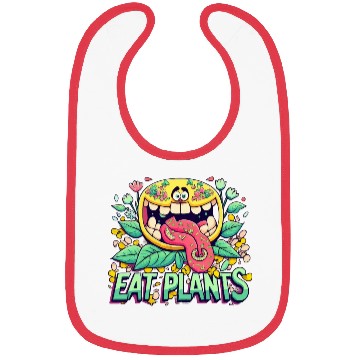 Discover Eat Plants Bibs