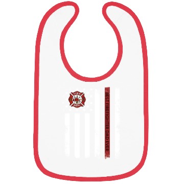 Discover Best firefighter ever dad Bibs
