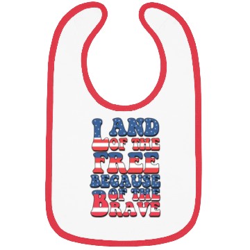 Discover Land of the free Bibs