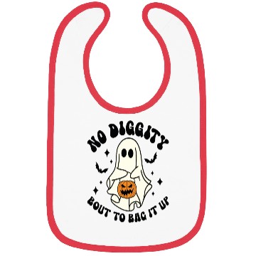 Discover Halloween Ghost No Diggity Costume Boys Girls Kids Bibs