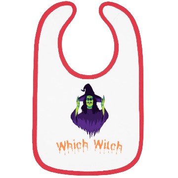 Discover Which Witch Bibs - Funny Halloween vaction