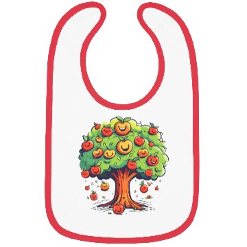 Discover Apples Tree Fruit Orchard Apple Picking Cute Bibs