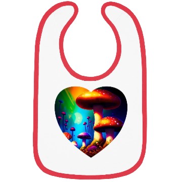 Discover Love mushrooms Bibs