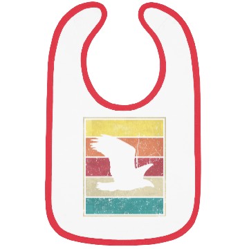 Discover Eagle Bird Retro Vintage classic Bibs