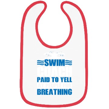 Discover Swim Coach Paid To Yell At People For Breathing 3 Bibs