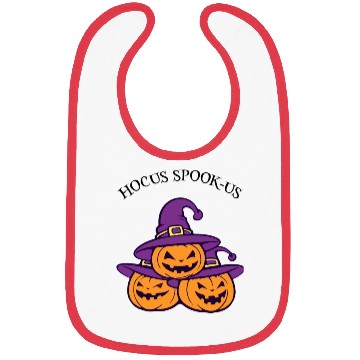 Discover Hocus Spook-us: Witch Pocus Pumpkins Light Bibs