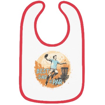 Discover Disc-Golf-Player Disc-Golfing Game Father's Day Bibs
