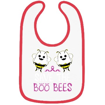 Discover Save The Boo Bees Breast Cancer Awareness Bibs