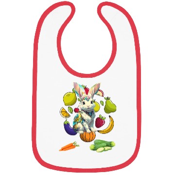 Discover vegetarian rabbit Bibs
