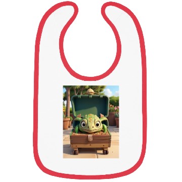 Discover Tortuga grande con caja en jardin Bibs