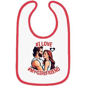Discover #I love my Girlfriend Bibs