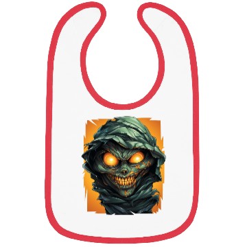 Discover Halloween Spooky Cartoon Mummy Bibs