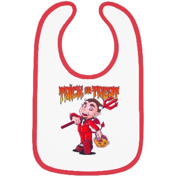 Discover Cute Halloween Trick or Treat Kid Devil Bibs