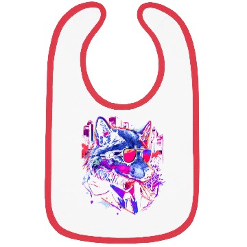 Discover Retro Night Howler Bibs