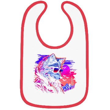 Discover Midnight Synth Serenade Bibs