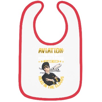 Discover Pilot Aviation Airplane Airline Future Pilots Bibs