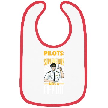 Discover Pilot Aviation Airplane Airline Future Pilots Bibs