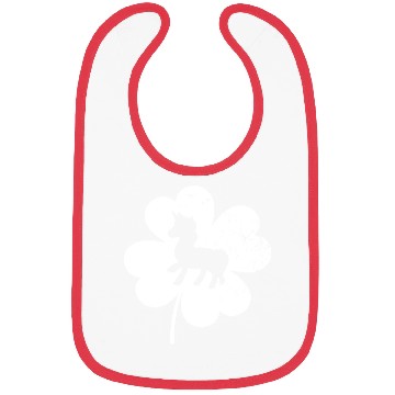 Discover Unicorn Shamrock Saint Patricks Day Bibs
