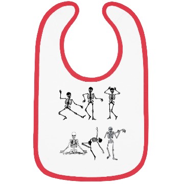 Discover SIX SKELETON HALLOWEEN Bibs