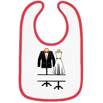Discover Clothing for bride and groom Bibs