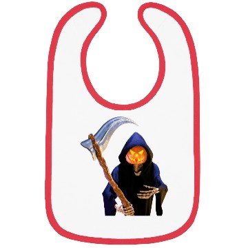 Discover The Grim Reaper for Halloween Bibs