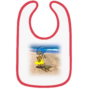 Discover Grim reaper with his favorite cocktail on the Bibs