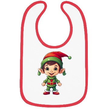 Discover Cool Jolly Stylish Christmas Elf Bibs