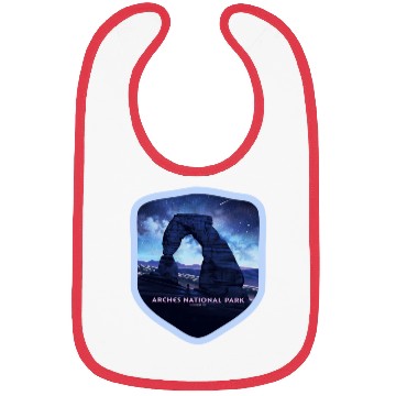 Discover Arches National Park Stickers Bibs
