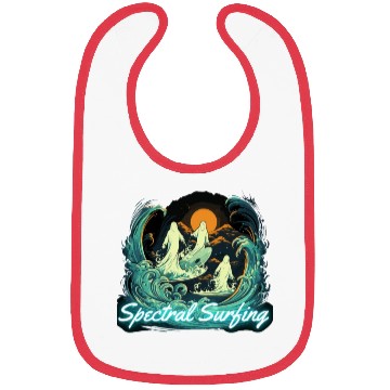 Discover Halloween - Spectral Surfing Bibs