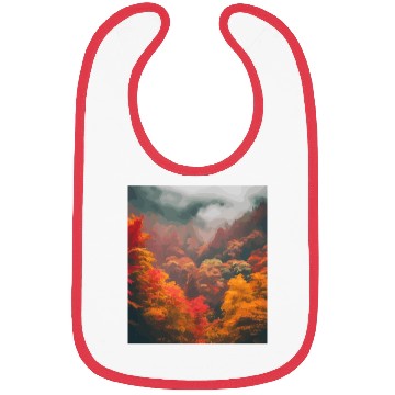 Discover Autumn in The Misty Mountains Bibs