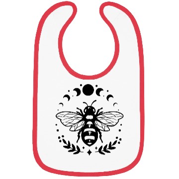 Discover "Bee and Moonlight" Bibs