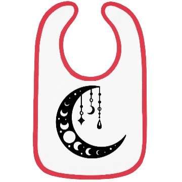 Discover "Half Moon" Bibs -Embrace the Mystical Crescent