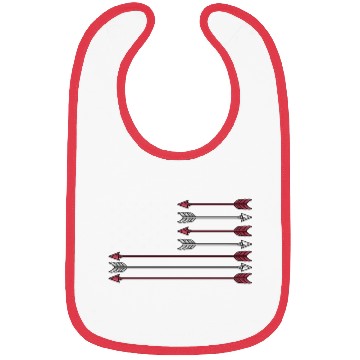 Discover Archery Arrow USA American Flag Bibs