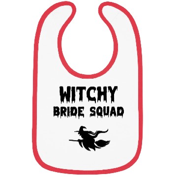Discover Witchy Bride Squad Bibs
