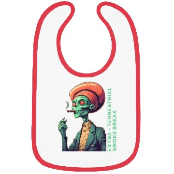 Discover Alien Relax for Break Bibs