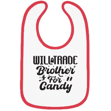 Discover Will take brother for candy black Bibs