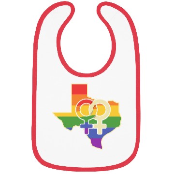 Discover Lesbian Love Texas Design for proud LGBT+ Texans Bibs