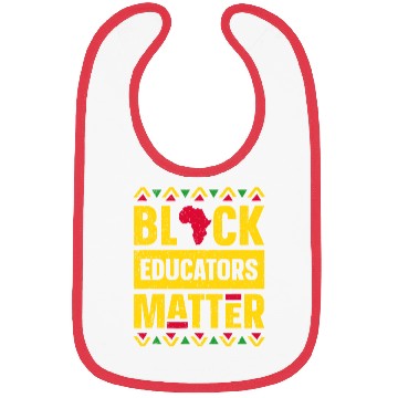 Discover Black Educators Matter - Teacher Black History Bibs