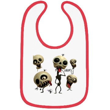 Discover Hi trick or treat Bibs