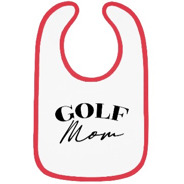 Discover Golf Mom Design Bibs