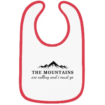 Discover The Mountains are Calling and I Must Go Bibs