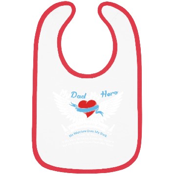 Discover My Dad My Hero Bibs