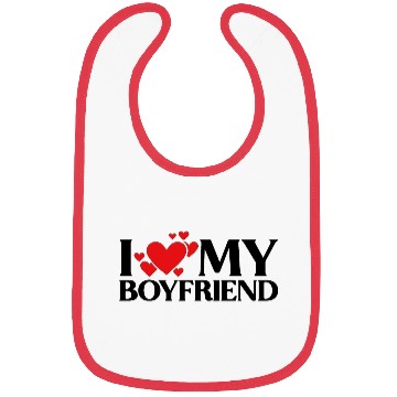 Discover I love my boyfriend Bibs
